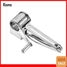 Triturador De Chocolates De Cozinha Tambor De Aço Inoxidável Ralador De Queijo Com Manivela Manual Rotativo Gengibre Cor