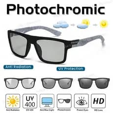 Óculos De Sol Polarizados Fotocromáticos Para Homens E Mulheres UV400 , Esportivos Ciclismo , , Corrida , Pesca , Direçã