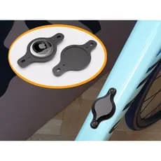 suporte fixo parafusado Air tag apple para bicicleta moto carro barco motorhome