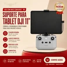 suporte tablet iPad 10 11 polegadas abertura mínima 16cm para controle rcn1 rcn2 rcn3 drone dji abs