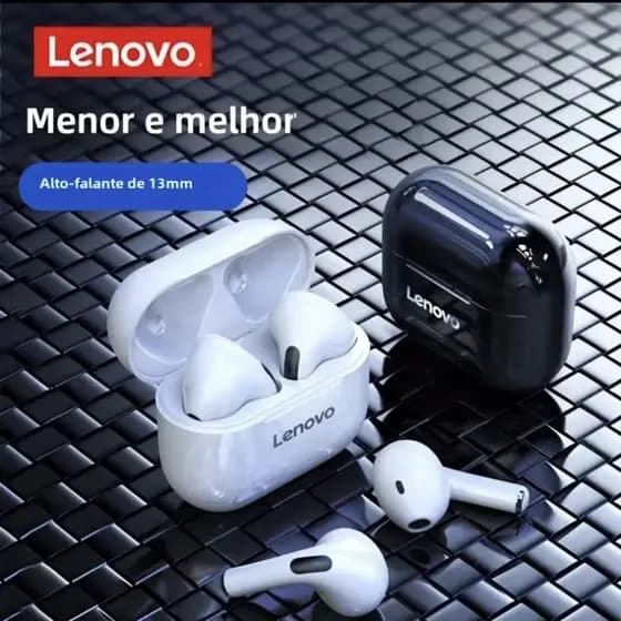 Fone de Ouvido Bluetooth Lenovo LP40 – Qualidade, Conforto e Tecnologia!