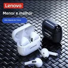 Fone de Ouvido Bluetooth Lenovo LP40 – Qualidade, Conforto e Tecnologia!