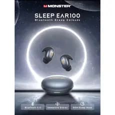 Fone de ouvido - Sleep Ear100 Bluetooth 6.0 p/ Dormir Lado, 32h Bateria, Redução Ruído, Mini Intra-Auricular IPX6