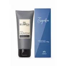Kit Natura Masculino sabonete  liquido Biografia + Gel de Limpeza Facial Homem Original