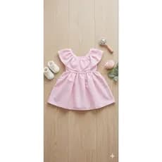 Vestido Infantil Doce Princesa Rosa – O Encanto que sua Pequena Merece! 🌸✨