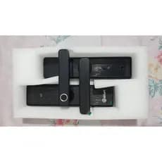Fechadura Digital KaBuM! Smart 500 - Biometria, controle via aplicativo, Alumínio Escovado