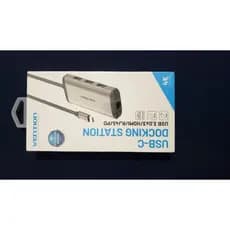 Vention Hub USB-C 6-in-1 HDMI/RJ45/3xUSB/PD 100W