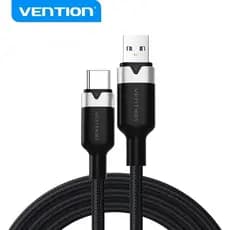 Vention USB A Para Type C Cabo 100W PD 6A Carregamento Rápido 480Mbps Samsung/Oppe