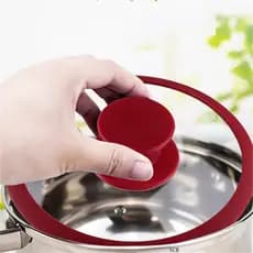 SCB-Tampa Da Panela Maçaneta Universal Silicone Panelas Botões Caçarola Chaleira Segurando Alça Isolada Resistente Ao Ca