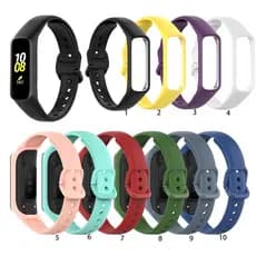 Pulseira De Silicone Para Samsung Galaxy Fit-E SM-R375 Fit2 SM-R220 Reposição De Relógio
