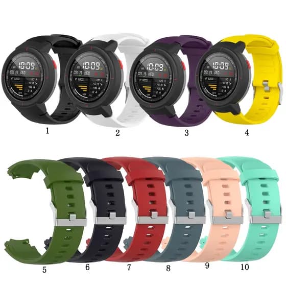 Pulseira De Silicone Pulseira Para Huami Amazônia Verge Lite