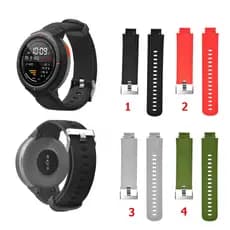 Banda De Silicone Macio Alça De Substituição Para Huami Amazônia Verge Lite