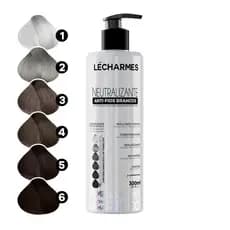 Neutralizante Anti Fios Brancos Tons Escuros Lécharmes 300ml