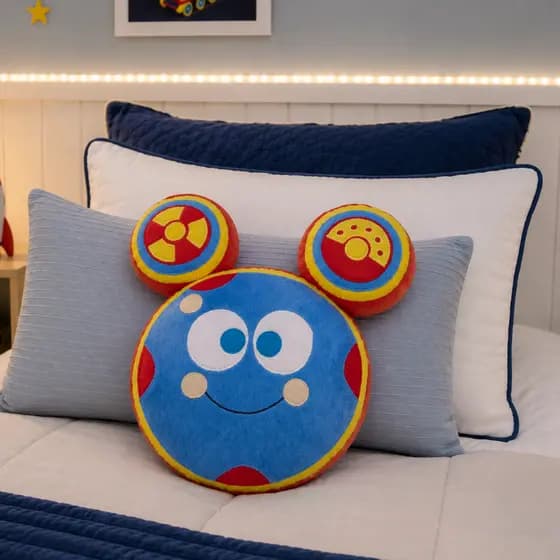 Almofada Toodles Turma Do Mickey Minnie Quarto Infantil