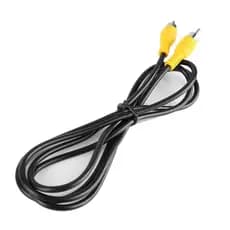 Cabo RCA Original Samsung 3 metros AH39-40001V Compatível Com CCTV/Câmera de Vigilância, Câmera Retrovisora, DVD Player, TV BOX