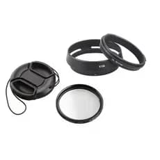 Adaptador Lente Para Fujifilm X100, Parasol, Fitro Uv 49mm