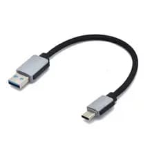 Cabo Usb Tipo C + USB Para Macbook, Smartphones, HD, Tablet e Chromebook - Usb 3.1 Super Speed 5Gbps