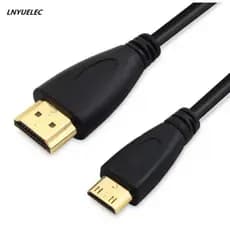 Cabo Adaptador Mini Hdmi Macho X Hdmi Macho 2.0 4k Ultra HD 50 cm para Monitor Portátil Câmeras