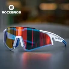 ROCKBROS Óculos De Ciclismo Fotocromático Polarizado Miopia Homens E Mulheres Bicicleta À Prova De Vento De Corrida Ao Ar Livre Esportivos