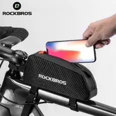 ROCKBROS Saco De Ciclismo Para Tubo De Bicicleta 1L Capacidade Limpeza À Prova De Chuva Conveniente
