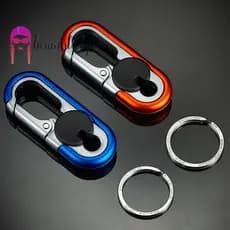 beautymakeup Chaveiro De Carro Criativo Porta-Chaves Masculino Moda Acampamento Escalada Metal Estilo Do Acessórios Novo