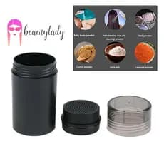 beautymakeup 1 Peça 40/50/100/150ml Garrafa De Talco Recarregável Dispensador De Cosméticos Recipiente De Plástico Potes