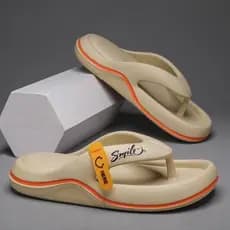 Treading shit sense flip-flops De Merda Chinelos De Banho De Verão Masculinos Tendência De Fundo Grosso Vestir Sandálias