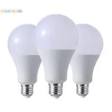Rightrous E27 LED Sensor De Movimento Lâmpadas 24W 18 15 12 Energia Lâmpada Luz Da Noite Iluminação Estacionamento Em Ca