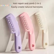 Rightrous Pente De Corte De Cabelo Escovas Com Navalha Aparador Ferramenta De Desbaste Estilo Profissional Cortador De B