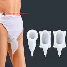 Hanprosperous > Coletor De Saco De Urina Portátil Masculino Mictório Funil De Silicone Reutilizável Bem