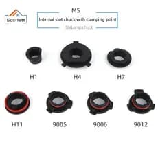 [Scarlett] Adaptador De Base De Lâmpada De Farol LED Para Carro Suporte De H1 H4 H7 H11 9005 9006 9012 Automóvel Com Res