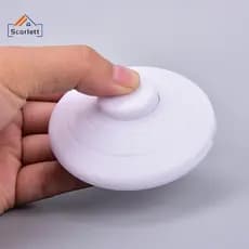 [Scarlett] Interruptor De pedal 317 Lâmpada De Mesa Redonda On-Line Dimmer Adaptador De Luz 3 Cores [Preferencial]