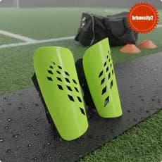 [Brbaosity2] Caneleira De Futebol Adulto Proteção Contra Suor Respirável Capa De Caneleiras Para Treinamento De Acessóri