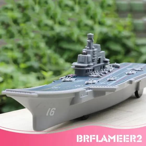 [Brflameer2] Navios De Guerra Marinha Porta-Aviões Modelo De Barco Lancha Brinquedos Aquáticos