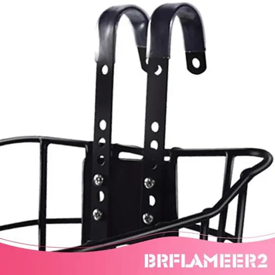 [Brflameer2] Cesta De Bicicleta Infantil Decoração Frontal Porta Leve Portátil