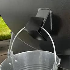 Tampa De Saída De Graxa Compacta Bandeja Capa Grill Acessório Metal Pan Resistente Para Quintal Grelhar , Churrasco