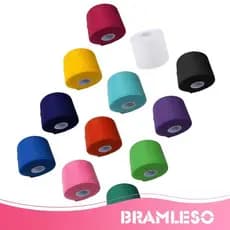 [Bramleso] Badminton Grip Cushion Wrap 22 Yards Racket Accessories PU Fino Anti-Derrapante Para