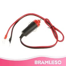 [Bramleso] Cabo Adaptador De Plugue Macho De Cigarro 12V 10A Para Inversor De Energia De Carro