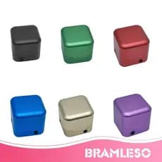 [Bramleso] Suporte De Giz De Bilhar Em Liga De Alumínio Prático Acessório De Reparo De Taco De Armazenamento Portátil Pa