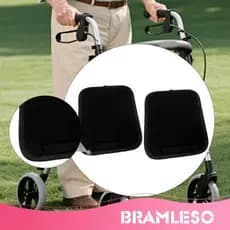 [Bramleso] Almofadas Universais Para Alça De Andador , Material De Mergulho , Capas De Aperto De Mão Usuários De Muleta