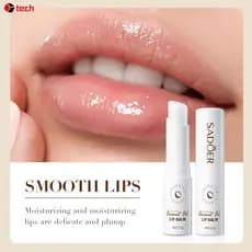 Bálsamo Labial SADOER Hidratante e Nutritivo para os Lábios: Hidratação Intensa, Hidratação Profunda, com