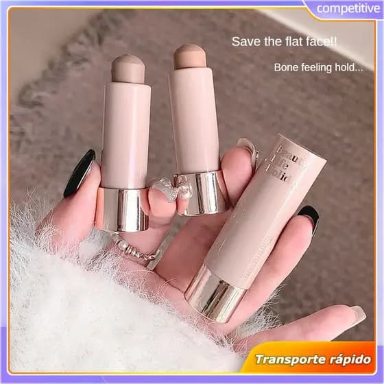 Bastão De Reparação Facial CAPPUVINI - Maquiagem Prática E Eficiente - Textura Sedosa E Confortável - Ideal Para