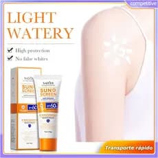 SADOER Creme Protetor Solar Corporal Hidratante Para Cuidados Com A Pele, Proteção Contra Luz Azul E Raios UV,