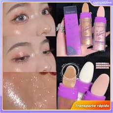 Pearly White: Iluminador Discreto E Luxuoso Que Ilumina E Embeleza A Pele. Maquiagem Líquida Iluminadora Para Uma
