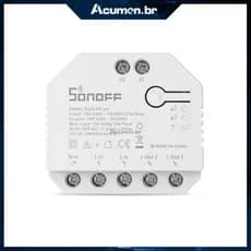 Sonoff Dual R3 Lite: Módulo de Relé Duplo Compacto, Eficiente e Inovador para Automação Residencial Inteligente.