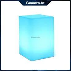 Luminária de mesa LED com controle por aplicativo, luz noturna, compatível com Alexa e Google Home, casa