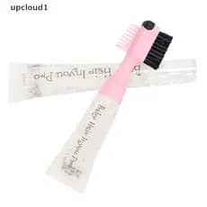 [upcloud1] Escova De Cabelo Pente Para Borda 3 Em 1 Com gel Dispenser Boutique