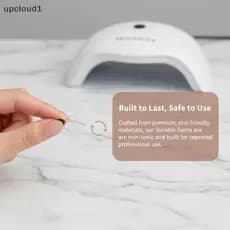 [upcloud1] 280 Peças Sanduíche Transparente Formas De Unhas Duplas 14 Tamanhos Moldes De Plástico Para Fácil Faça Você M