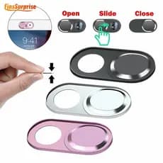 Phone Metal Webcam cover Antispy Camera Shutter Obturador Deslizante Plástico Proteja Tampa Para Laptop Tablet