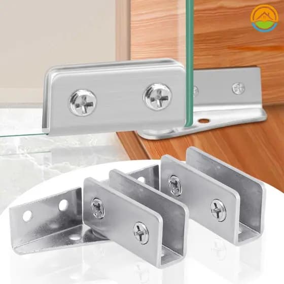Dobradiça De Vidro De Fácil Instalação Para Uso Doméstico Portas/Dobradiças Práticas Móveis De Banheiro